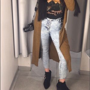 wild fable skinny jeans with button